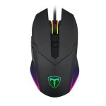T-dagger Lance Corporal 3200DPI 5 BUTTON|180CM Cable|ambi-design|rgb Backlit Gaming Mouse Black