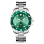 Men's Watch Business Trend Round Night Light Steel Strip Men'