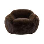 Snuggles Occasional Chair - Chocolate Brown
