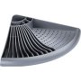 Wenko Cornio Corner Dish Rack Grey