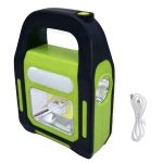 Solar Powered & USB Rechargeable Emergency Torch/flashlight + Power Bank