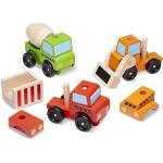 Melissa Wooden Stacking Construction Vehicles