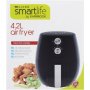 Kambrook Smartlife 4.2l Mechanical Air Fryer Black Steel