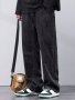Men's Loose Fit Wide Leg Distressed Jeans Men's Stylish Comfy Denim Pants Versatile For Four Seasons