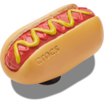 Hot Dog Dipped In Mustard Jibbitz - Multi Osfa