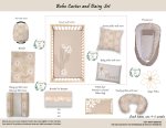 Cot Duvet Bedding Boho Cactus And Daisy Set