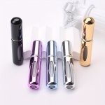 Travel-size Refillable Perfume Atomizer 5-PACK 5ML - Hypoallergenic Plastic Spray Bottles Pocket-friendly Leak-proof Pvs-free Fo