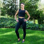 Magnetic" V-front Tights Black - Black S