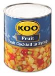 - Fruit Cocktail In Syrup 3.06KG