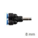 AirCraft Insert Y-joint Pu 8MM