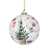 Xmas Ball 8CM Hello December