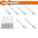 320 Piece Blind Rivets Set WREZ511