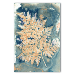 Botany Blue 2 Art Print - A4 No Frame Print Only