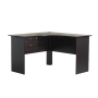 120CM 2 Drawer Corner Desk - Wenge