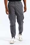 Soviet Zadig Mens Fashion Cargo Pants Black - 10XL