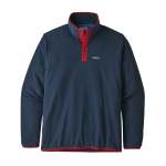 Mens Micro D Snap-t Pullover - Sumac Red XL