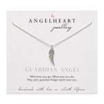 Silver Single Wing On Silver Chain Necklace