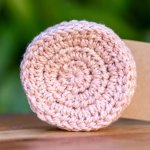 100% Cotton Face Rounds Pink Natural Life