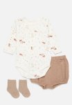 PoP Candy 3 Pack Printed Set - Ecru & Brown