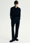 Regular Fit Suit Trousers - Black
