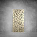 Wall Art D103 - 2000 X 1000 X 20 Indoor Matt White No