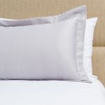 Exclusive Collection 1000 Thread Count Cotton Rich Oxford PILLOWCASE - Silver - King - Single PILLOWCASE 50 X 90CM