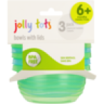 Bowls With Lids 6+ Months 3 Pack