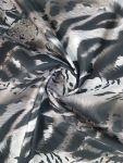 Printed Jacquard Duchess Satin