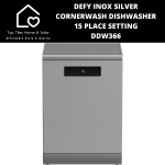 Defy Inox Silver Cornerwash Dishwasher - 15 Place Setting DDW366