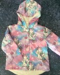 Pink Unicorn Rain Jacket 4Y