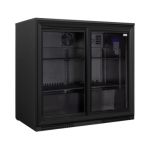 Snomaster 200L SMBC-200SL Under-counter Sliding Door Beverage Cooler Black