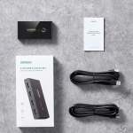 UGreen USB 3.0 4 Port Switch Box With 1.5M USB Cables