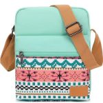 Leaper Canvas Shoulder Bag For Girls: 4 Pockets With 9.7" Laptop - Abrasion Resistance Increased By 15% - 2026 Machine Washable