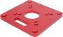 Router Table Insert Plate Aluminum Alloy Universal Trimming Machine Flip