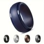 Men's Comfortable Silicone Ring - Durable Flexible Band For Active Lifestyles Perfect Gift For Dad & Athletes