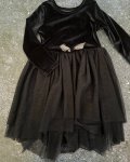 Woolworths Navy Party Dress 4Y