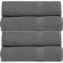Hand Towels Set Of 4 Slate Grey