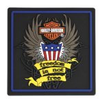 Magnet Freedom Is Not Free Winged Rubber Tile Magnet