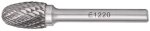 Craft Rotary Burr Tungsten 12X20X6MM Rounded