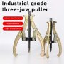 1PC Three-jaw Puller: Multi-functional Small Colored Forging Machine Repair Tool For Removing Bearings Two-jaw Puller And More