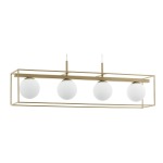 Vallaspra 4 Light Chandelier Gold
