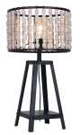 Gyros Metal And Wood Bead Table Or Floor Lamp