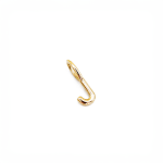 J Alphabet Charm In Yellow Gold