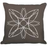 Abstract Flower Cushion 7 - 60CM X 60CM