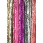 Patterned & Textured Ready To Hang Lined Curtain Assorted Colours - Purple