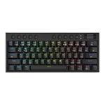 Redragon K632 Noctis Pro 60% Rgb Wireless Gaming Keyboard Black
