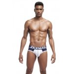 Jockmail Brief Navy White