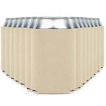 Blank Beer Can Cooler Sleeves 110-PACK Soft Insulated Beer Can Coolies - Htv Friendly Blank Koolies In Bulk For Beer Cans & Bott