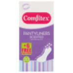 Comfitex Cotton Soft Scented Everyday Pantyliners 24 Pack