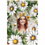 Deco Print Daisy Portrait
